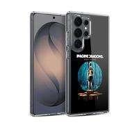 Head Case Designs Officially Licensed Imagine Dragons Night Visions Painted Key Art Gel Case [Military Grade Protection] Compatible with Samsung Galaxy S26 Ultra and Compatible with MagSafe