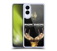 Head Case Designs Officially Licensed Imagine Dragons Smoke And Mirrors Key Art Gel Case [Military Grade Protection] Compatible With Samsung Galaxy S25 Edge