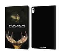 Head Case Designs Officially Licensed Imagine Dragons Smoke And Mirrors Key Art Leather Wallet Case Compatible With Apple iPad Air 13 2024/2025