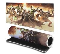 Head Case Designs Officially Licensed Infinite Crisis Group Character Art 23.62 x 11.81 x 0.12 inches (600 x 300 mm) - L Gaming Office Desk PC Keyboard Mouse Mat Pad