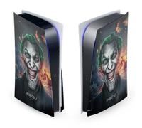Head Case Designs Officially Licensed Injustice Gods Among Us Joker Key Art Vinyl Faceplate Sticker Gaming Skin Decal Cover Compatible With Sony PlayStation 5 PS5 Disc Edition Console
