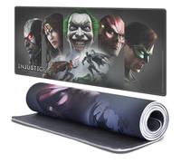 Head Case Designs Officially Licensed Injustice Gods Among Us Poster Key Art 37.4 x 15.75 x 0.16 inches (900 x 400 mm) - XL Gaming Office Desk PC Keyboard Mouse Mat Pad