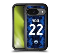 Head Case Designs Officially Licensed Inter Milan Arturo Vidal 2021/22 Players Home Kit Ultra-Armoured Shockproof Case [Military Grade Protection] Compatible With Google Pixel 9 / Pixel 9 Pro