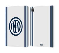 Head Case Designs Officially Licensed Inter Milan Away 2024/25 Crest Kit Leather Wallet Case Compatible With Apple iPad Pro 12.9 2020/2021/2022