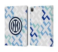 Head Case Designs Officially Licensed Inter Milan Away 2025/26 Crest Kit Leather Wallet Case Compatible With Apple iPad Pro 12.9 2020/2021/2022