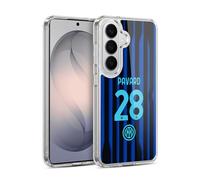 Head Case Designs Officially Licensed Inter Milan Benjamin Pavard 2025/26 Players Home Kit Gel Case [Military Grade Protection] Compatible with Samsung Galaxy S26 and Compatible with MagSafe