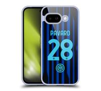 Head Case Designs Officially Licensed Inter Milan Benjamin Pavard 2025/26 Players Home Kit Gel Case [Military Grade Protection] Compatible With Google Pixel 9A
