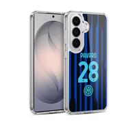 Head Case Designs Officially Licensed Inter Milan Benjamin Pavard 2025/26 Players Home Kit Gel Case [Military Grade Protection] Compatible with Samsung Galaxy S26 Plus and Compatible with MagSafe