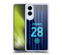 Head Case Designs Officially Licensed Inter Milan Benjamin Pavard 2025/26 Players Home Kit Gel Case [Military Grade Protection] Compatible With Samsung Galaxy S25 Edge