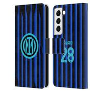 Head Case Designs Officially Licensed Inter Milan Benjamin Pavard 2025/26 Players Home Kit Leather Wallet Case Compatible With Samsung Galaxy S22 5G