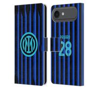 Head Case Designs Officially Licensed Inter Milan Benjamin Pavard 2025/26 Players Home Kit Leather Wallet Case Compatible With Apple iPhone 17 Air