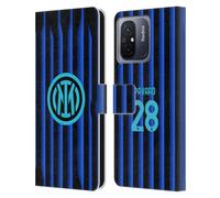 Head Case Designs Officially Licensed Inter Milan Benjamin Pavard 2025/26 Players Home Kit Leather Wallet Case Compatible With Xiaomi Redmi 12C