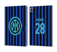 Head Case Designs Officially Licensed Inter Milan Benjamin Pavard 2025/26 Players Home Kit Leather Wallet Case Compatible With Apple iPad Pro 12.9 2020/2021/2022