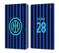 Head Case Designs Officially Licensed Inter Milan Benjamin Pavard 2025/26 Players Home Kit Leather Wallet Case Compatible With Fire HD 8/Fire HD 8 Plus 2020