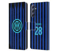 Head Case Designs Officially Licensed Inter Milan Benjamin Pavard 2025/26 Players Home Kit Leather Wallet Case Compatible With Samsung Galaxy M54 5G