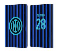 Head Case Designs Officially Licensed Inter Milan Benjamin Pavard 2025/26 Players Home Kit Leather Wallet Case Compatible With Kindle Paperwhite 1/2 / 3