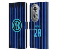 Head Case Designs Officially Licensed Inter Milan Benjamin Pavard 2025/26 Players Home Kit Leather Wallet Case Compatible With Oppo Reno11 Pro