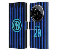 Head Case Designs Officially Licensed Inter Milan Benjamin Pavard 2025/26 Players Home Kit Leather Wallet Case Compatible With Xiaomi 14 Ultra