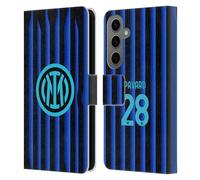 Head Case Designs Officially Licensed Inter Milan Benjamin Pavard 2025/26 Players Home Kit Leather Wallet Case Compatible With Samsung Galaxy S25