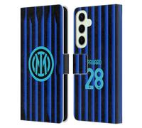 Head Case Designs Officially Licensed Inter Milan Benjamin Pavard 2025/26 Players Home Kit Leather Wallet Case Compatible With Samsung Galaxy S25+