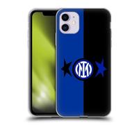 Head Case Designs Officially Licensed Inter Milan Black & Blue IM 2Stars Soft Gel Case Compatible With Apple iPhone 11