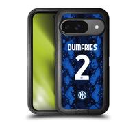 Head Case Designs Officially Licensed Inter Milan Denzel Dumfries 2021/22 Players Home Kit Ultra-Armoured Shockproof Case [Military Grade Protection] Compatible With Google Pixel 9 / Pixel 9 Pro