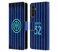 Head Case Designs Officially Licensed Inter Milan Federico Dimarco 2025/26 Players Home Kit Leather Wallet Case Compatible With Samsung Galaxy A13 5G (2021)