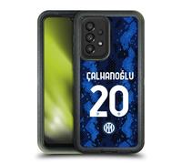 Head Case Designs Officially Licensed Inter Milan Hakan Çalhanoglu 2021/22 Players Home Kit Ultra-Armoured Shockproof Case [Military Grade Protection] Compatible With Galaxy A33 5G (2022)