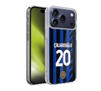 Head Case Designs Officially Licensed Inter Milan Hakan Çalhanoglu 2024/25 Players Home Kit Gel Case [Military Grade Protection] Compatible With Apple iPhone 17 Pro