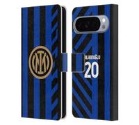Head Case Designs Officially Licensed Inter Milan Hakan Çalhanoglu 2024/25 Players Home Kit Leather Wallet Case Compatible With Google Pixel 10 Pro XL