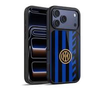 Head Case Designs Officially Licensed Inter Milan Home 2024/25 Crest Kit Gel Armour Case [Military Grade Protection] Compatible With Apple iPhone 17 Pro