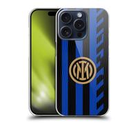 Head Case Designs Officially Licensed Inter Milan Home 2024/25 Crest Kit Hard Back Case Compatible With Apple iPhone 15 Pro