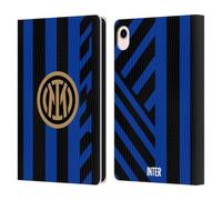Head Case Designs Officially Licensed Inter Milan Home 2024/25 Crest Kit Leather Wallet Case Compatible With Apple iPad mini (2021/2024)