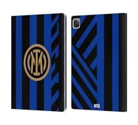 Head Case Designs Officially Licensed Inter Milan Home 2024/25 Crest Kit Leather Wallet Case Compatible With Apple iPad Pro 12.9 2020/2021/2022