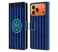 Head Case Designs Officially Licensed Inter Milan Home 2025/26 Crest Kit Leather Wallet Case Compatible With Apple iPhone 17 Pro Max