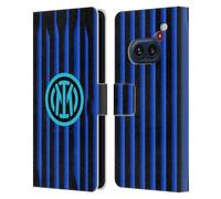 Head Case Designs Officially Licensed Inter Milan Home 2025/26 Crest Kit Leather Wallet Case Compatible With Nothing Phone (2a)