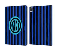 Head Case Designs Officially Licensed Inter Milan Home 2025/26 Crest Kit Leather Wallet Case Compatible With Apple iPad Pro 12.9 2020/2021/2022