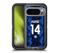 Head Case Designs Officially Licensed Inter Milan Ivan Perisic 2021/22 Players Home Kit Ultra-Armoured Shockproof Case [Military Grade Protection] Compatible With Google Pixel 10