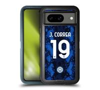 Head Case Designs Officially Licensed Inter Milan Joaquín Correa 2021/22 Players Home Kit Ultra-Armoured Shockproof Case [Military Grade Protection] Compatible With Google Pixel 8