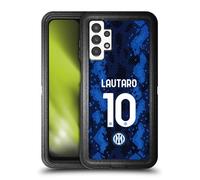 Head Case Designs Officially Licensed Inter Milan Lautaro Martínez 2021/22 Players Home Kit Ultra-Armoured Shockproof Case [Military Grade Protection] Compatible With Samsung Galaxy A13 (2022)
