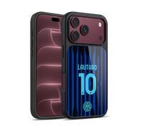 Head Case Designs Officially Licensed Inter Milan Lautaro Martínez 2025/26 Players Home Kit Gel Armour Case [Military Grade Protection] Compatible With Apple iPhone 18 Pro