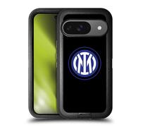 Head Case Designs Officially Licensed Inter Milan Logo On Black Badge Ultra-Armoured Shockproof Case Compatible With Google Pixel 9 / Pixel 9 Pro