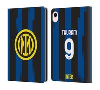 Head Case Designs Officially Licensed Inter Milan Marcus Thuram 2023/24 Players Home Kit Leather Wallet Case Compatible With Apple iPad mini (2021/2024)
