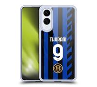 Head Case Designs Officially Licensed Inter Milan Marcus Thuram 2024/25 Players Home Kit Gel Case [Military Grade Protection] Compatible With Samsung Galaxy S25 Edge
