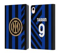 Head Case Designs Officially Licensed Inter Milan Marcus Thuram 2024/25 Players Home Kit Leather Wallet Case Compatible With Apple iPad mini (2021/2024)