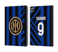 Head Case Designs Officially Licensed Inter Milan Marcus Thuram 2024/25 Players Home Kit Leather Wallet Case Compatible With Apple iPad Pro 12.9 2020/2021/2022