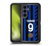 Head Case Designs Officially Licensed Inter Milan Marcus Thuram 2024/25 Players Home Kit Ultra-Armoured Shockproof Case [Military Grade Protection] Compatible With Samsung Galaxy S25 FE