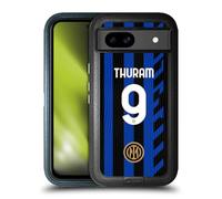 Head Case Designs Officially Licensed Inter Milan Marcus Thuram 2024/25 Players Home Kit Ultra-Armoured Shockproof Case [Military Grade Protection] Compatible With Google Pixel 8a