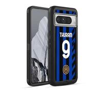 Head Case Designs Officially Licensed Inter Milan Marcus Thuram 2024/25 Players Home Kit Ultra-Armoured Shockproof Case [Military Grade Protection] Compatible With Google Pixel 8 Pro