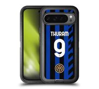Head Case Designs Officially Licensed Inter Milan Marcus Thuram 2024/25 Players Home Kit Ultra-Armoured Shockproof Case [Military Grade Protection] Compatible With Google Pixel 9 Pro XL